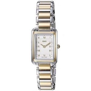 Fendi Women’s ‘Classico Rectangle’ Two-Tone Watch